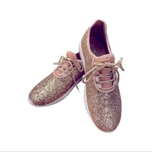 Forever by Forever Link Rose Gold Sneakers - NWT size 10